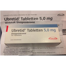 Изображение препарта из Германии: Убретид Ubretid ампулы 5 мг/50 таблеток